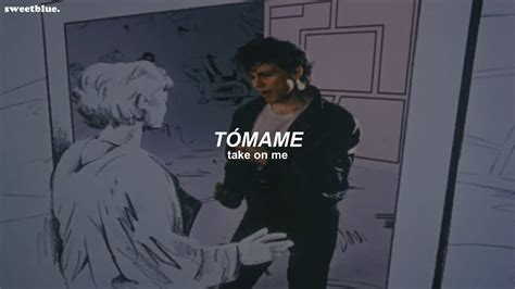 take on me lyrics español.